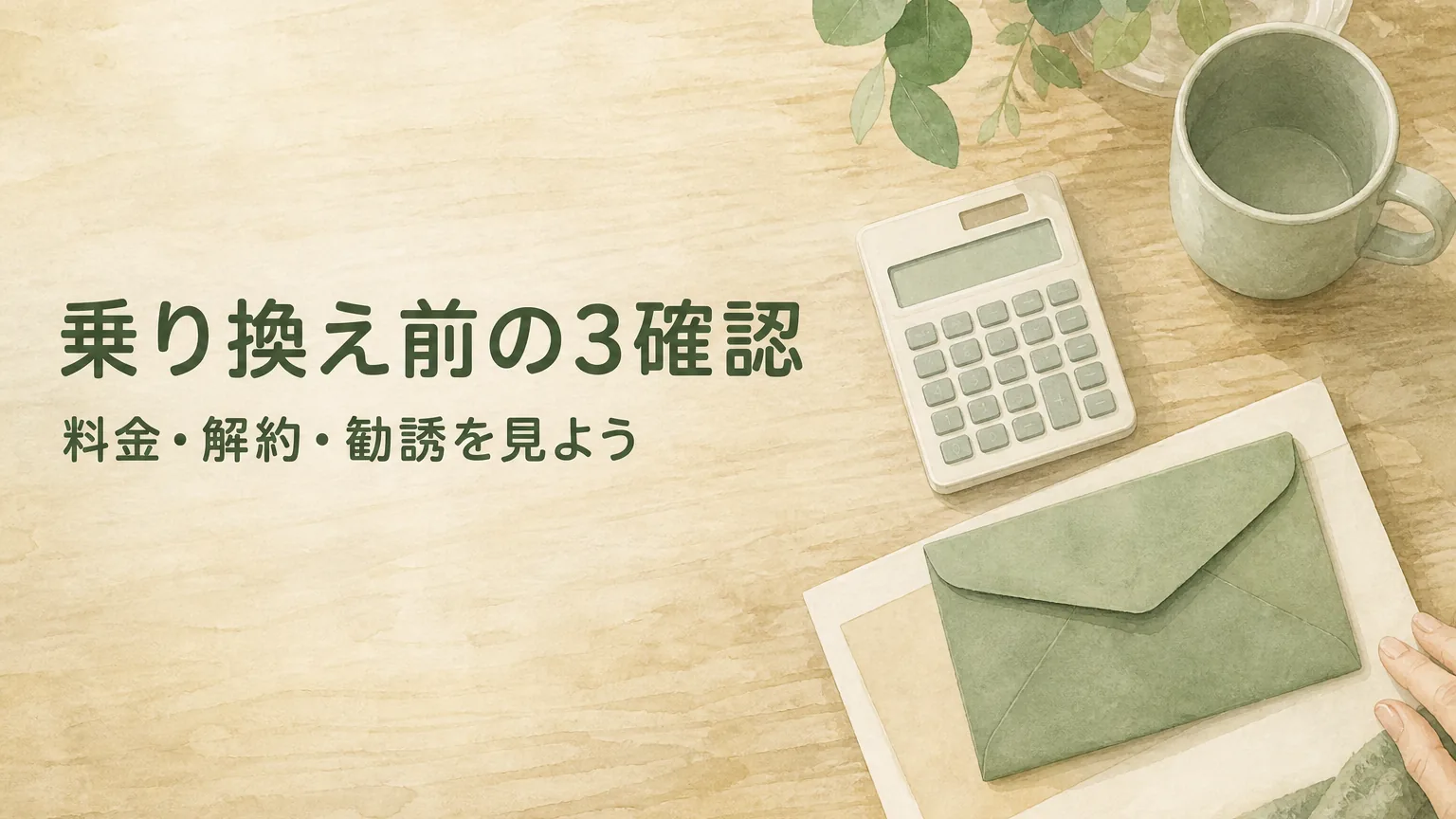 電力会社の乗り換えデメリットは?後悔しない確認順のアイキャッチ