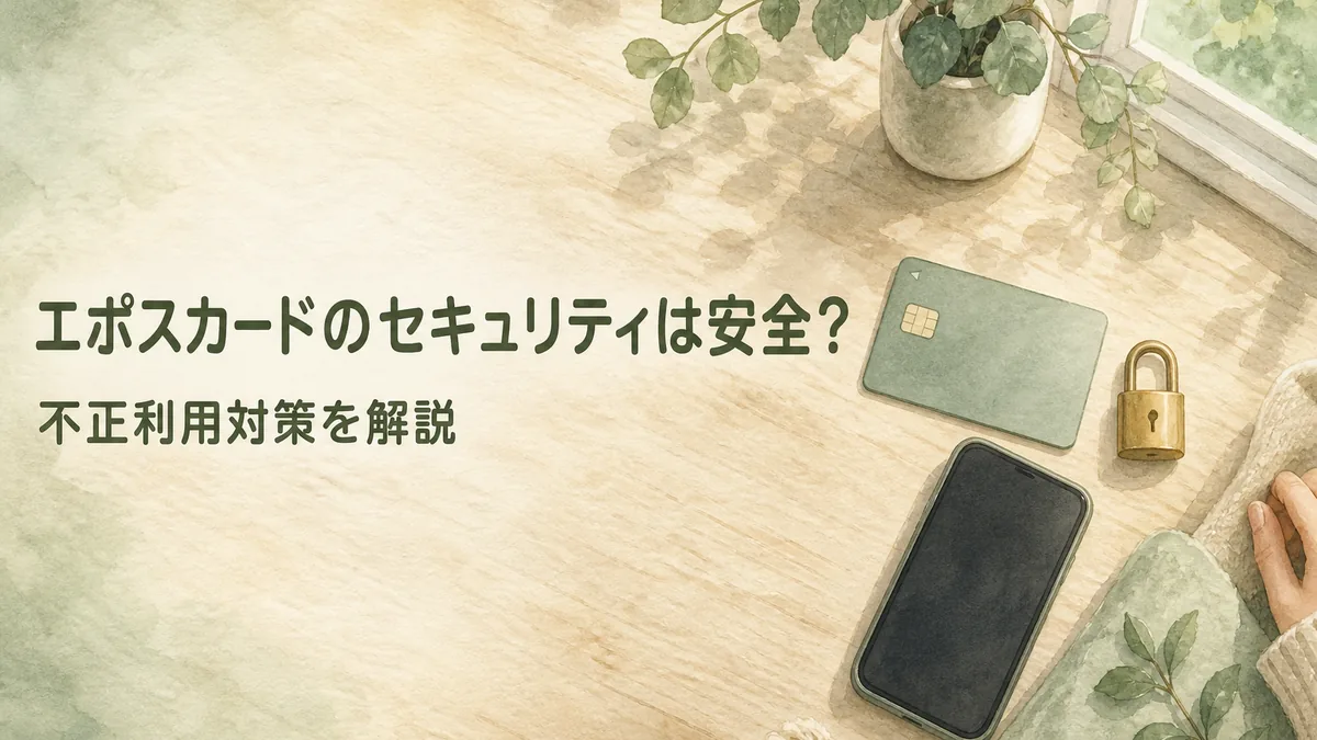 エポスカードの不正利用|気づいた時の対処と確認手順のアイキャッチ