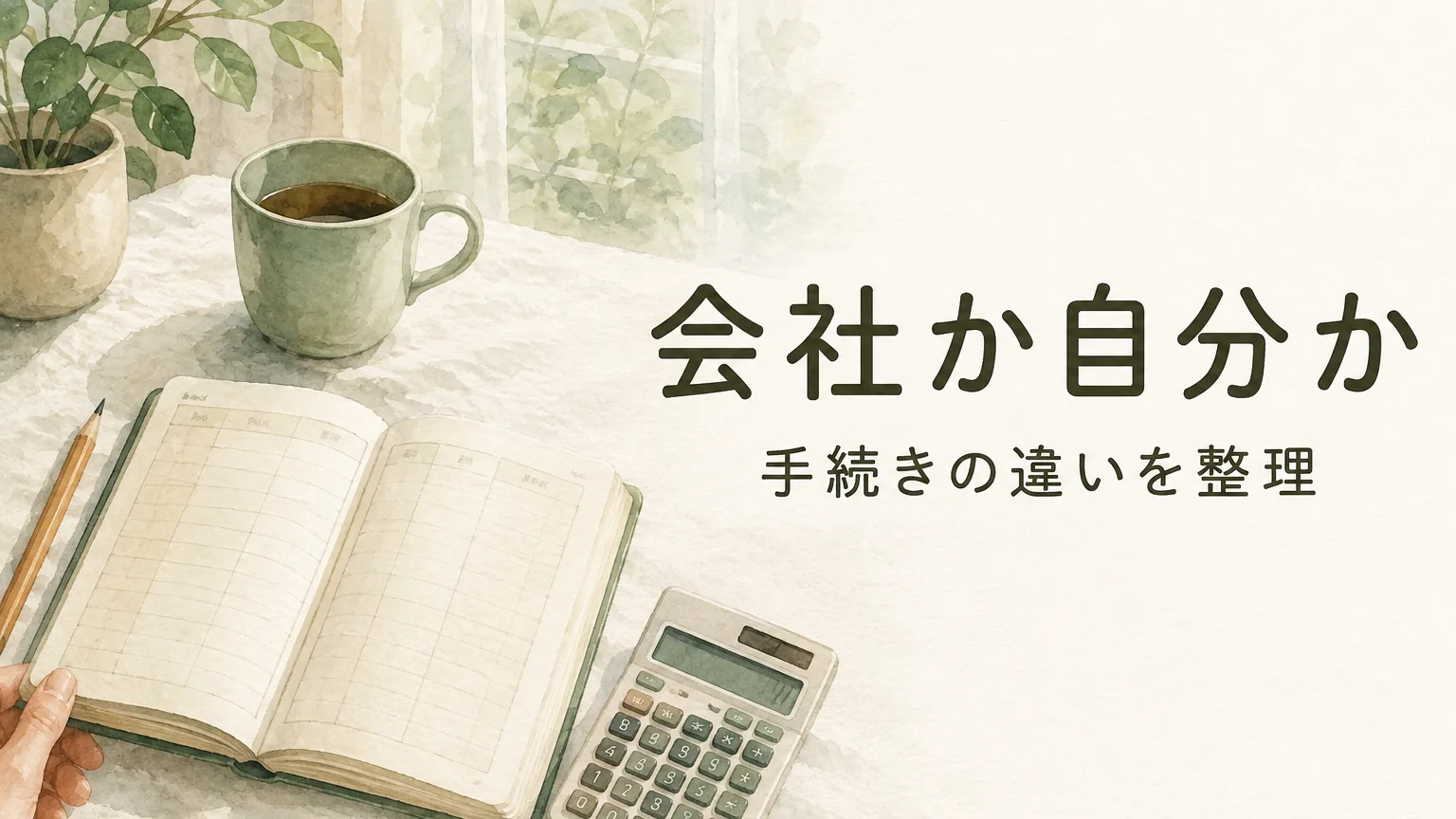 年末調整と確定申告の違い|会社員・パートの確認順のアイキャッチ